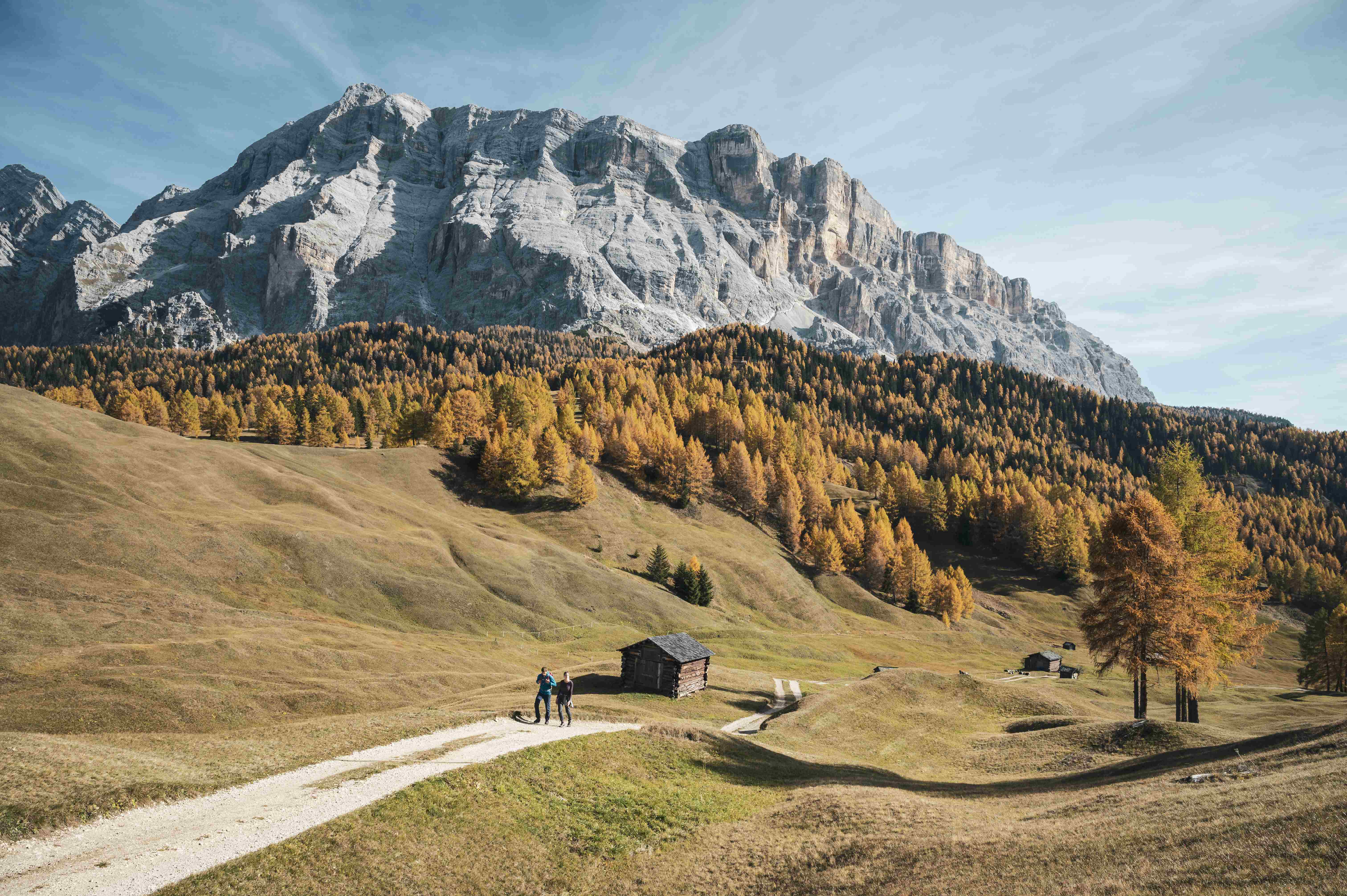 Paesaggio estivo dell'Alta Badia